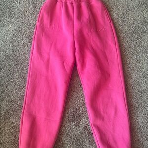 Comfrt Hot Pink Sweatpants- Brand New Never Worn- S runs oversized